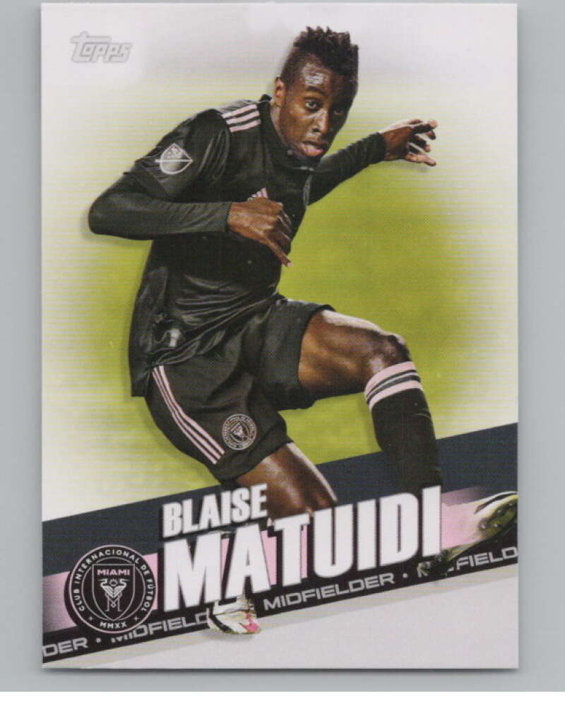 2022 Topps MLS Soccer #137 Blaise Matuidi  Inter Miami CF  V97813 Image 1