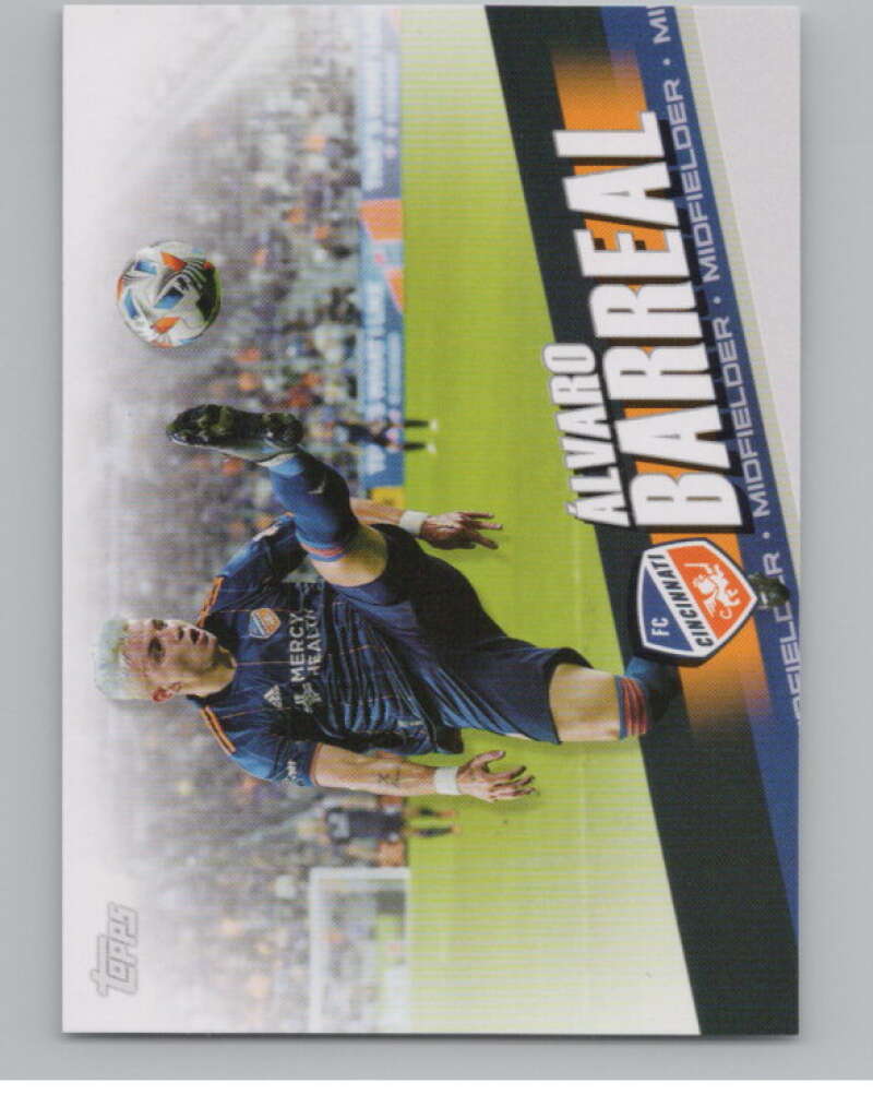 2022 Topps MLS Soccer #139 Alvaro Barreal  FC Cincinnati  V97817 Image 1