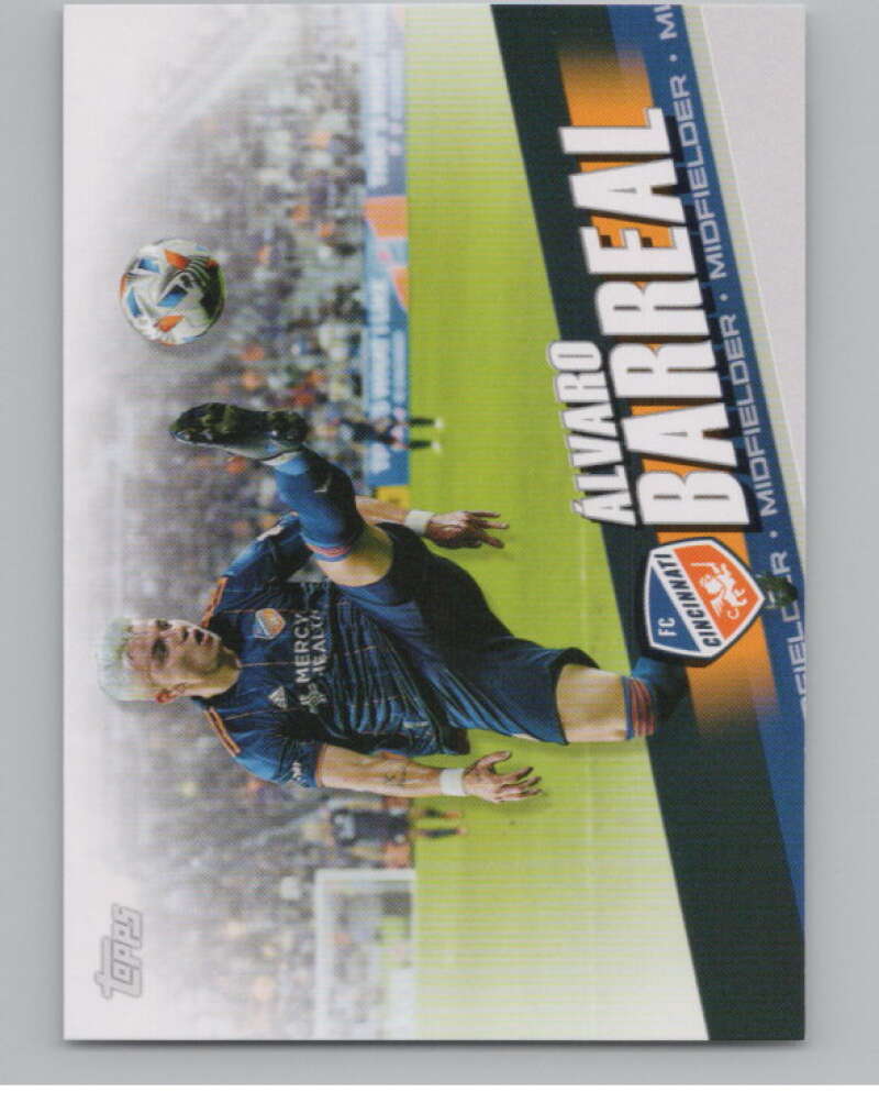 2022 Topps MLS Soccer #139 Alvaro Barreal  FC Cincinnati  V97818 Image 1