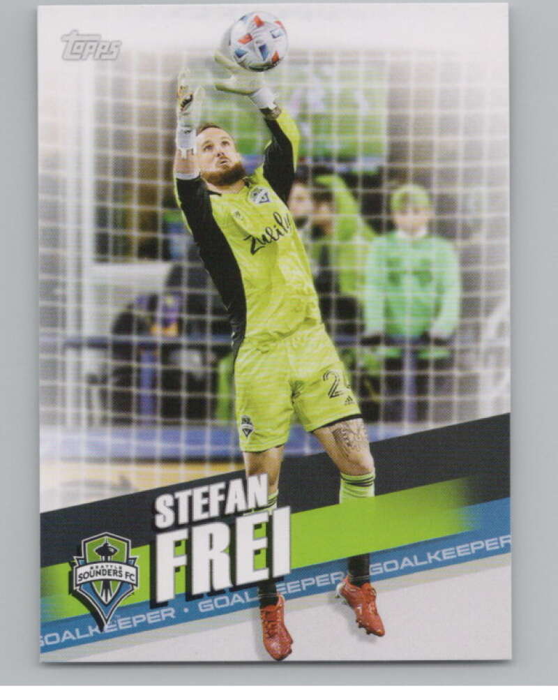 2022 Topps MLS Soccer #140 Stefan Frei  Seattle Sounders FC  V97819 Image 1