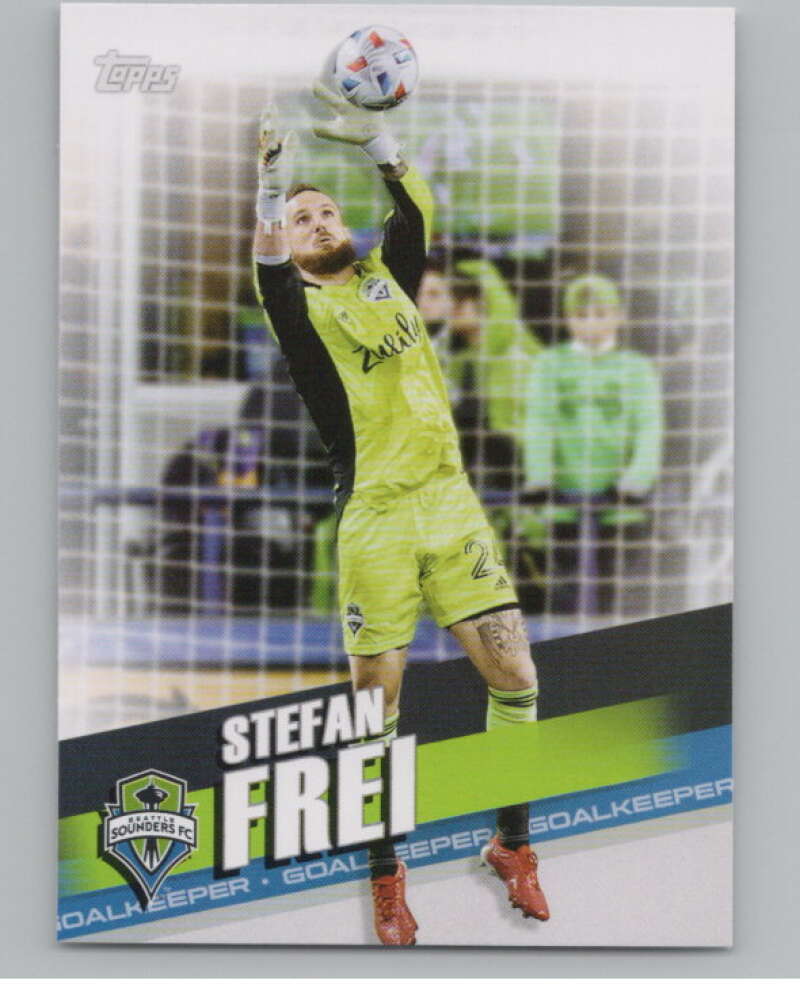 2022 Topps MLS Soccer #140 Stefan Frei  Seattle Sounders FC  V97820 Image 1
