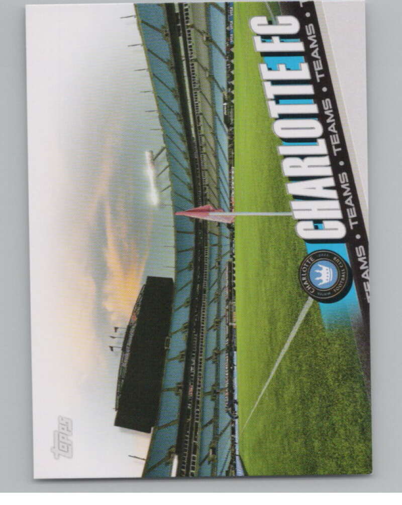 2022 Topps MLS Soccer #142 Charlotte FC  Charlotte FC  V97825 Image 1