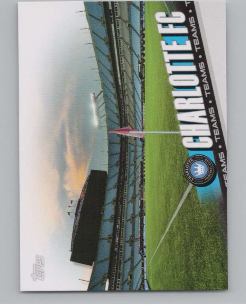 2022 Topps MLS Soccer #142 Charlotte FC  Charlotte FC  V97826 Image 1