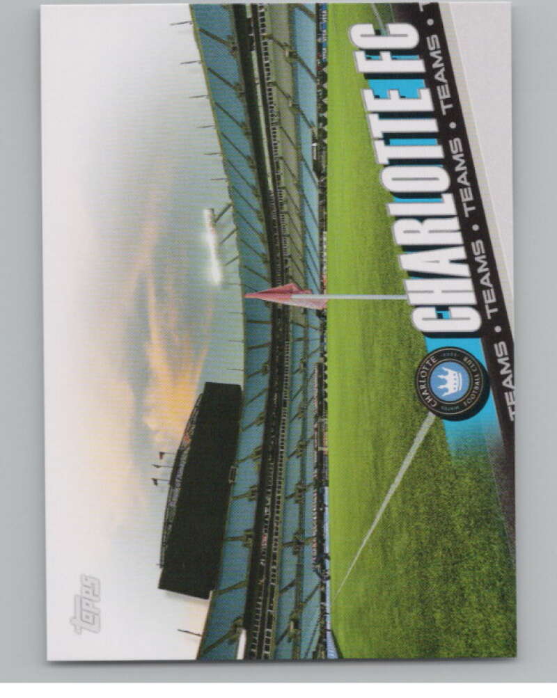 2022 Topps MLS Soccer #142 Charlotte FC  Charlotte FC  V97827 Image 1