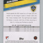 2022 Topps MLS Soccer #143 Julian Araujo  Los Angeles Galaxy  V97828 Image 2