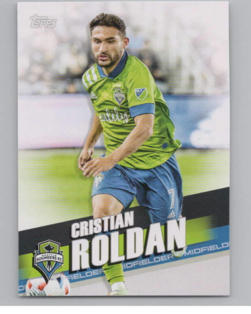 2022 Topps MLS Soccer #144 Cristian Roldan  Seattle Sounders FC  V97830 Image 1