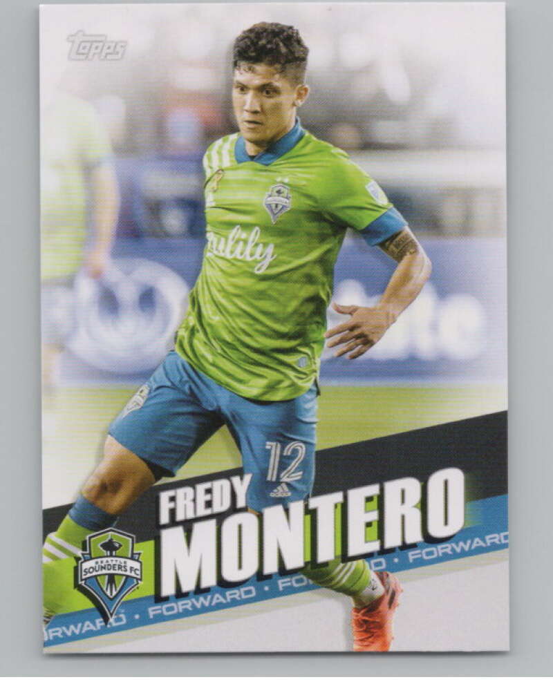 2022 Topps MLS Soccer #149 Fredy Montero  Seattle Sounders FC  V97843 Image 1