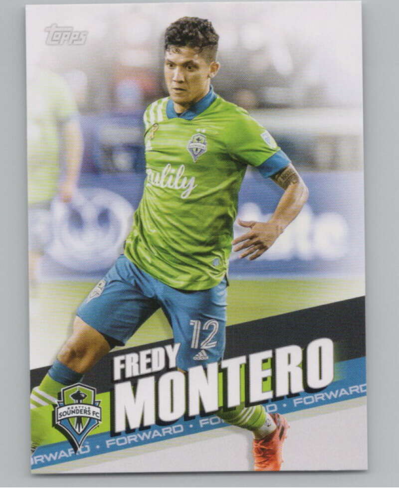 2022 Topps MLS Soccer #149 Fredy Montero  Seattle Sounders FC  V97844 Image 1