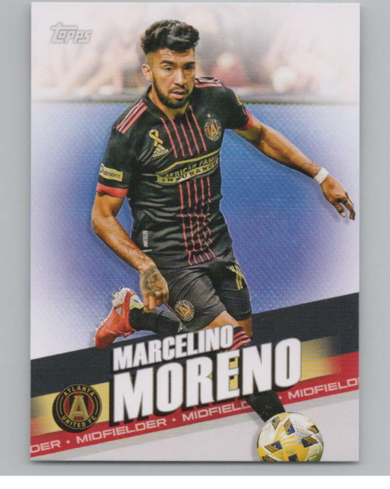 2022 Topps MLS Soccer #151 Marcelino Moreno  Atlanta United  V97847 Image 1