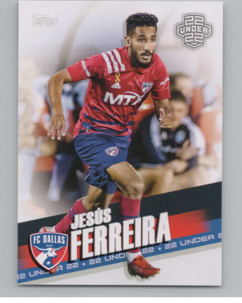 2022 Topps MLS Soccer #153 Jesus Ferreira  FC Dallas  V97851 Image 1