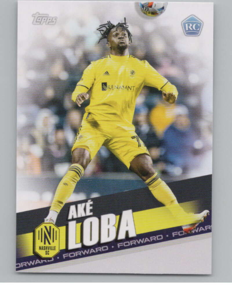 2022 Topps MLS Soccer #154 Ake Loba  RC Rookie Nashville SC  V97853 Image 1