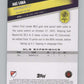 2022 Topps MLS Soccer #154 Ake Loba  RC Rookie Nashville SC  V97854 Image 2