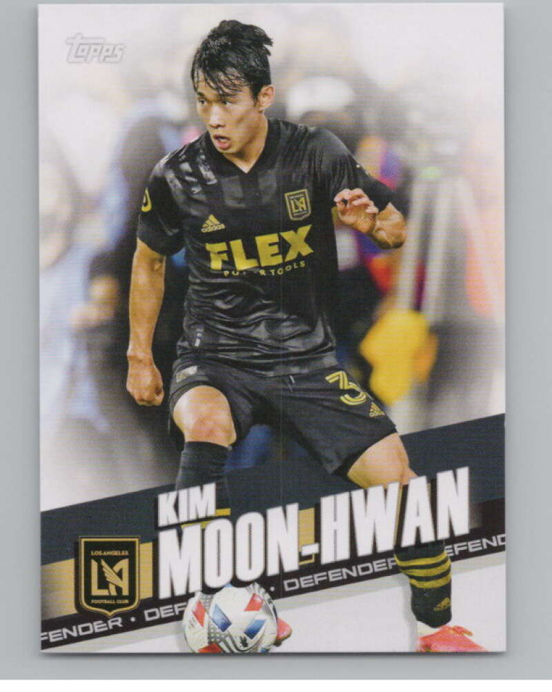 2022 Topps MLS Soccer #157 Kim Moon-Hwan  Los Angeles FC  V97859 Image 1