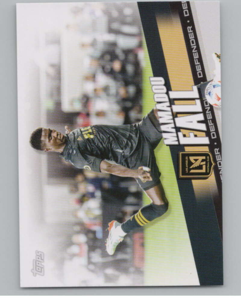 2022 Topps MLS Soccer #163 Mamadou Fall  Los Angeles FC  V97874 Image 1