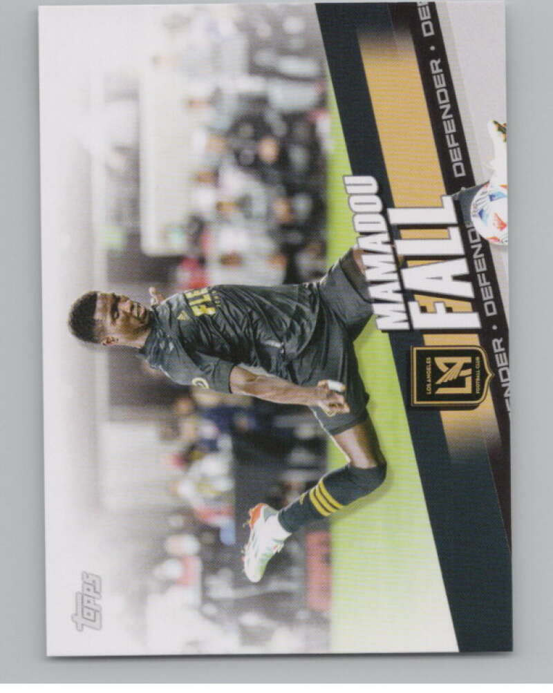 2022 Topps MLS Soccer #163 Mamadou Fall  Los Angeles FC  V97875 Image 1