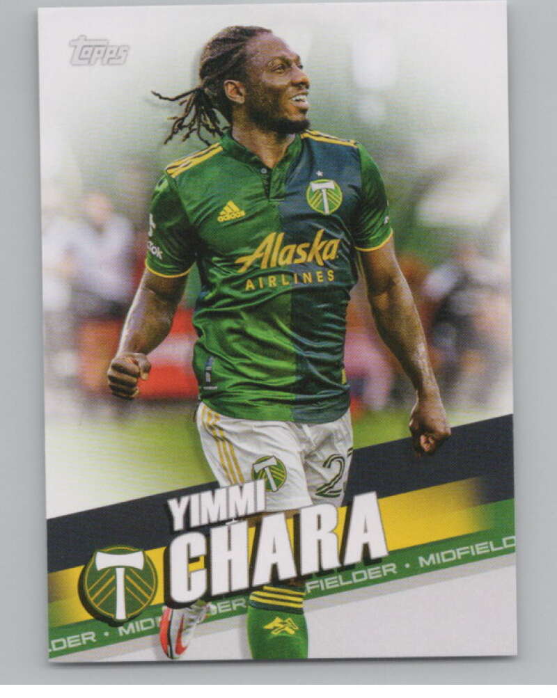 2022 Topps MLS Soccer #164 Yimmi Chara  Portland Timbers  V97876 Image 1