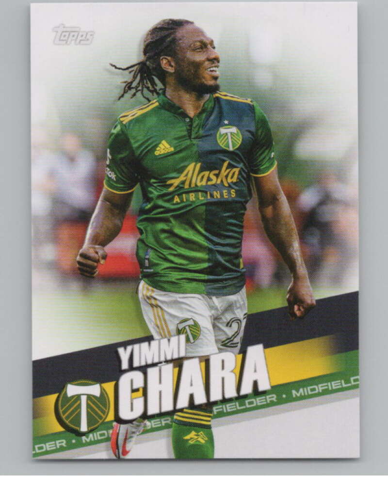 2022 Topps MLS Soccer #164 Yimmi Chara  Portland Timbers  V97877 Image 1