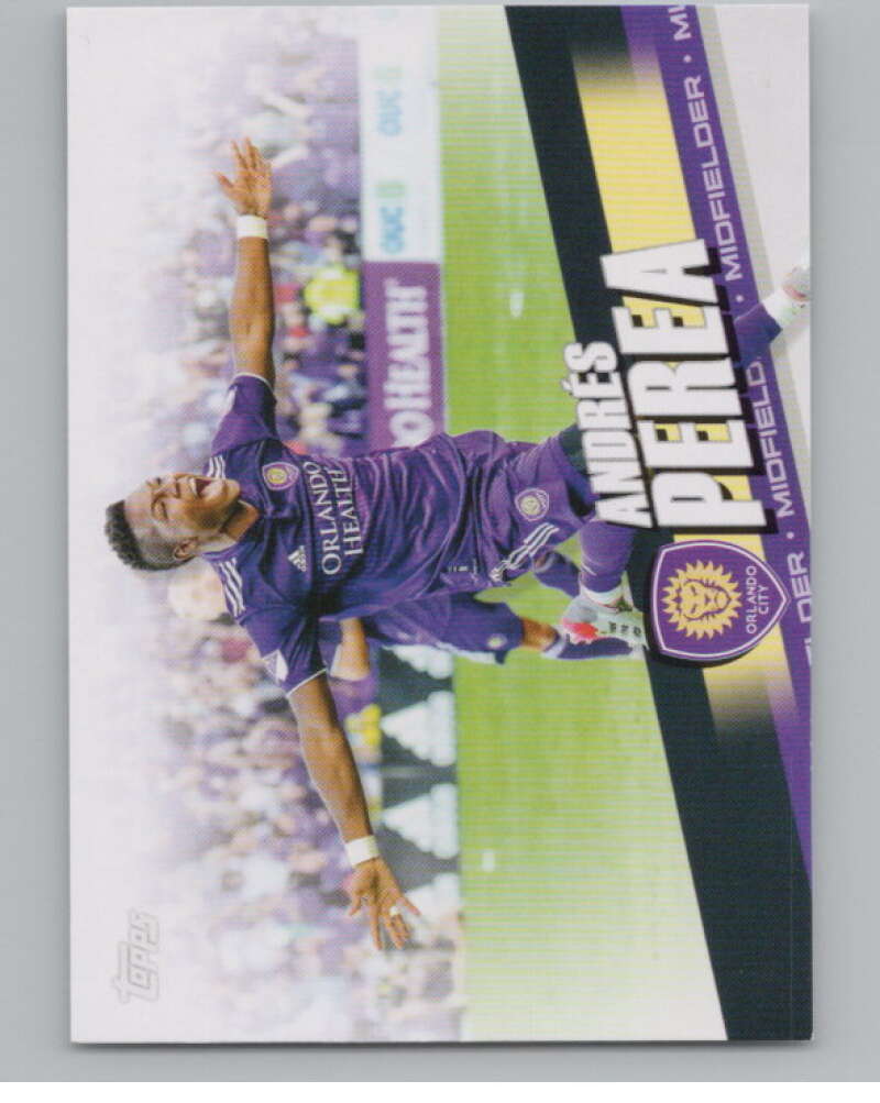 2022 Topps MLS Soccer #165 Andres Perea  Orlando City SC  V97878 Image 1
