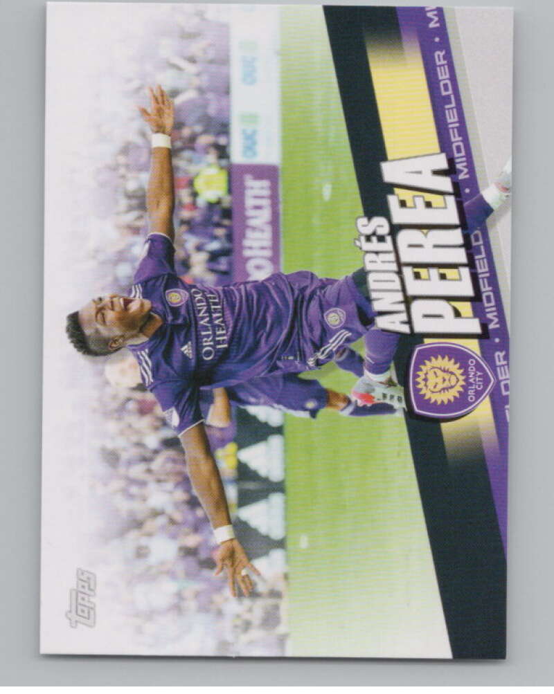 2022 Topps MLS Soccer #165 Andres Perea  Orlando City SC  V97879 Image 1