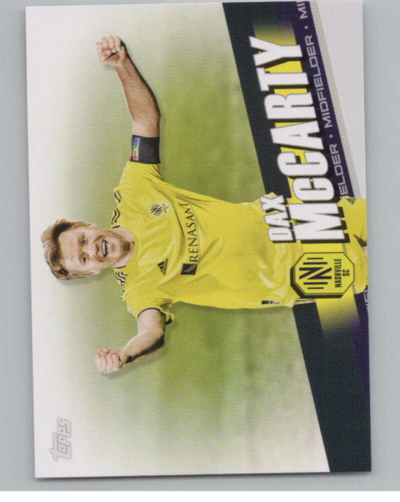 2022 Topps MLS Soccer #176 Dax McCarty  Nashville SC  V97904 Image 1