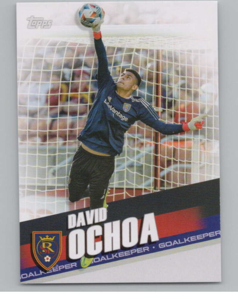 2022 Topps MLS Soccer #177 David Ochoa  Real Salt Lake  V97907 Image 1