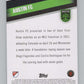 2022 Topps MLS Soccer #178 Austin FC  Austin FC  V97910 Image 2