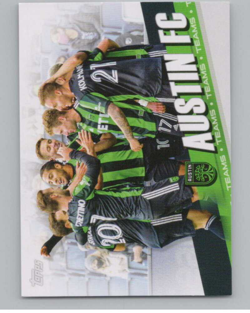 2022 Topps MLS Soccer #178 Austin FC  Austin FC  V97911 Image 1