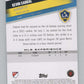 2022 Topps MLS Soccer #180 Kevin Cabral  RC Rookie Los Angeles  V97916 Image 2