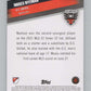 2022 Topps MLS Soccer #181 Moses Nyeman  D.C. United  V97917 Image 2