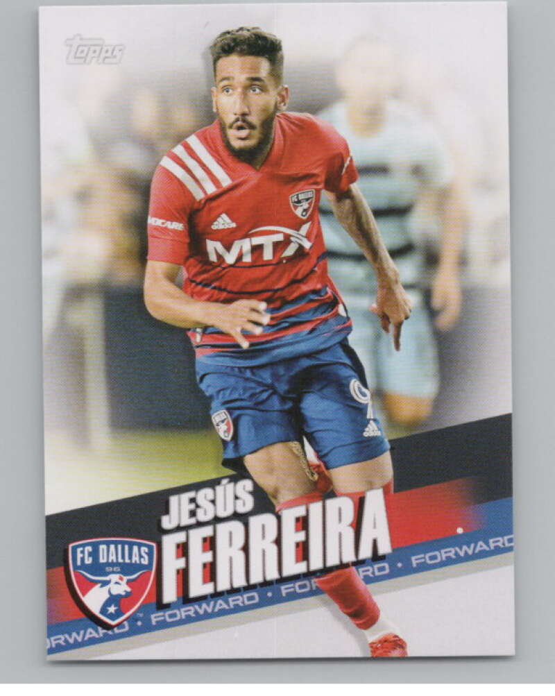 2022 Topps MLS Soccer #183 Jesus Ferreira  FC Dallas  V97922 Image 1