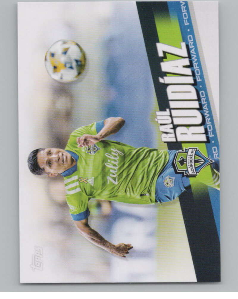 2022 Topps MLS Soccer #184 Raul Ruidiaz  Seattle Sounders  V97924 Image 1