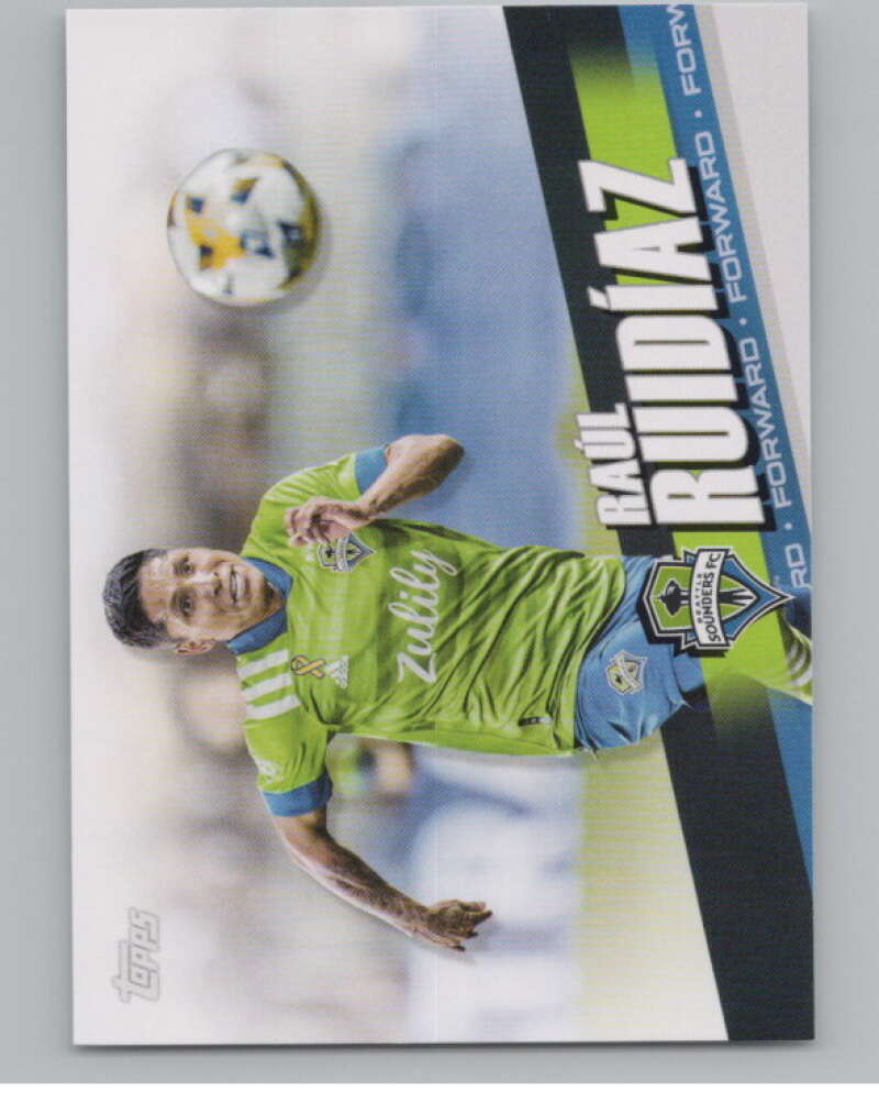 2022 Topps MLS Soccer #184 Raul Ruidiaz  Seattle Sounders  V97925 Image 1