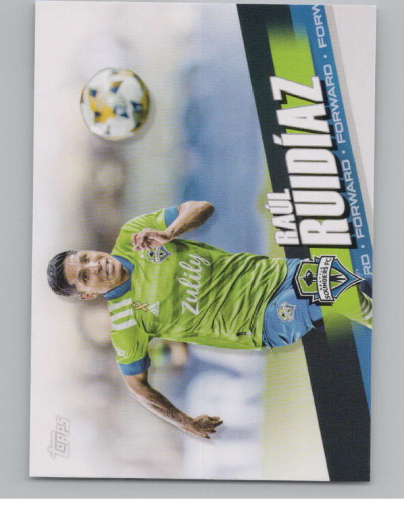 2022 Topps MLS Soccer #184 Raul Ruidiaz  Seattle Sounders  V97926 Image 1