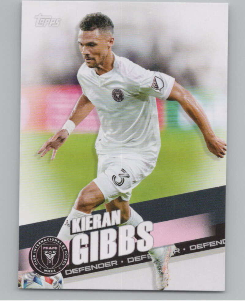 2022 Topps MLS Soccer #185 Kieran Gibbs  Inter Miami CF  V97927 Image 1