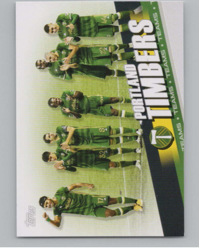 2022 Topps MLS Soccer #186 Portland Timbers  Portland Timbers  V97928 Image 1