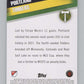 2022 Topps MLS Soccer #186 Portland Timbers  Portland Timbers  V97928 Image 2