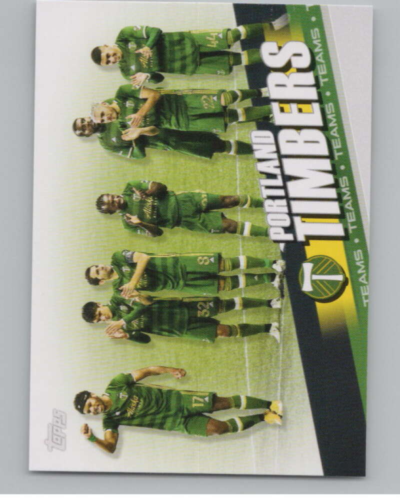 2022 Topps MLS Soccer #186 Portland Timbers  Portland Timbers  V97929 Image 1
