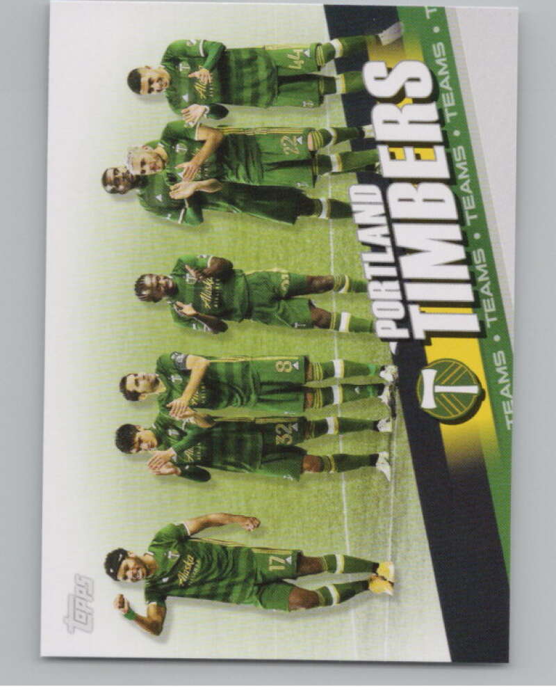 2022 Topps MLS Soccer #186 Portland Timbers  Portland Timbers  V97930 Image 1