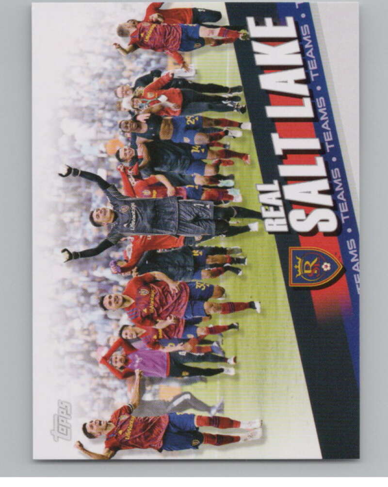 2022 Topps MLS Soccer #187 Real Salt Lake  Real Salt Lake  V97931 Image 1