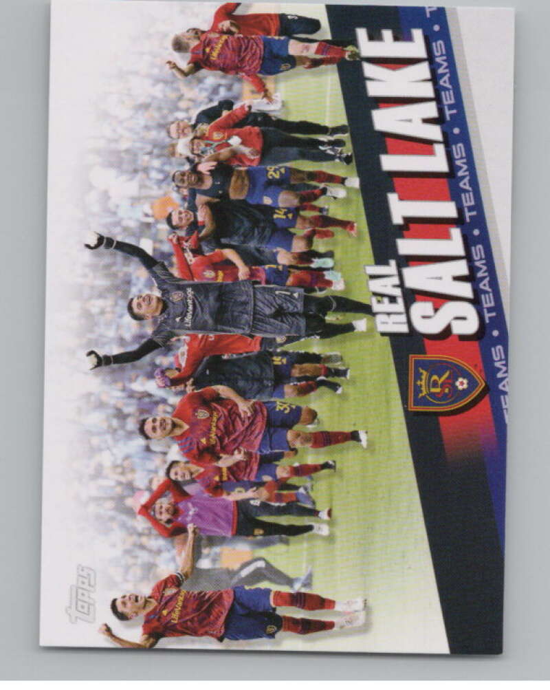2022 Topps MLS Soccer #187 Real Salt Lake  Real Salt Lake  V97932 Image 1