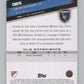 2022 Topps MLS Soccer #188 Chofis  San Jose Earthquakes  V97934 Image 2