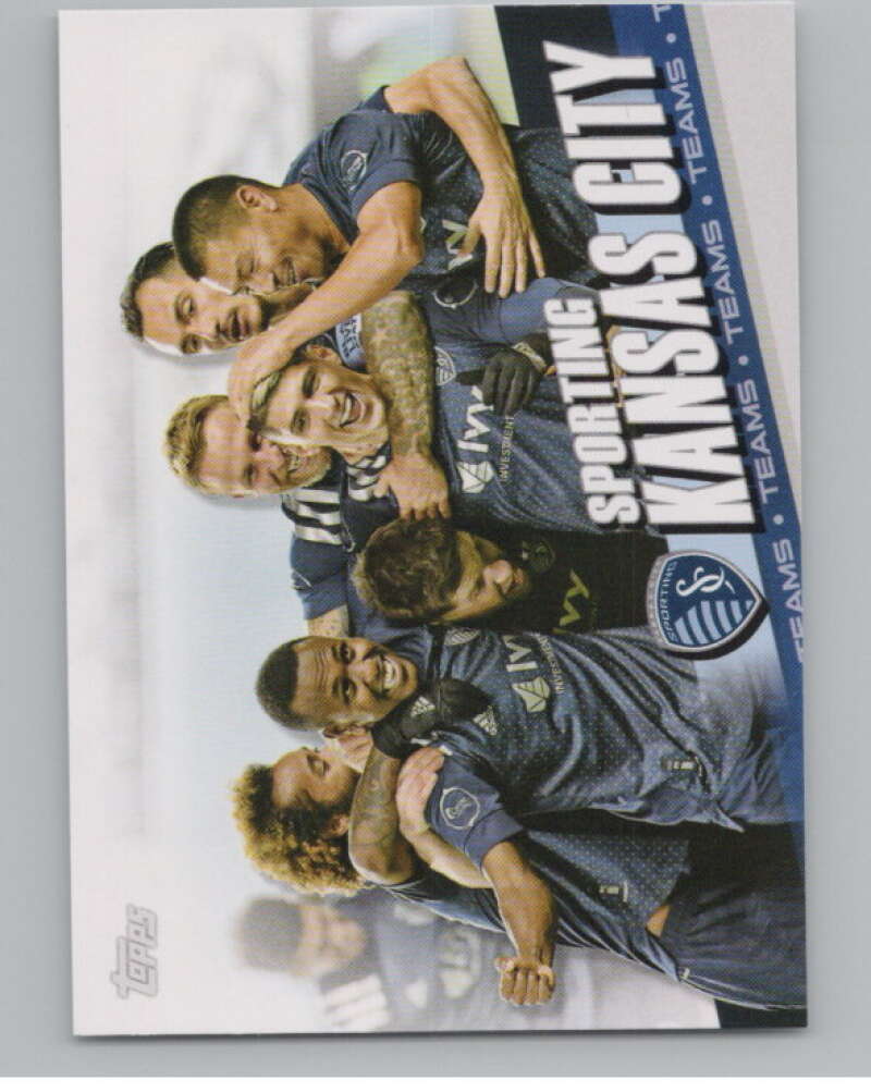 2022 Topps MLS Soccer #189 Sporting Kansas City  Sporting Kansas City  V97936 Image 1