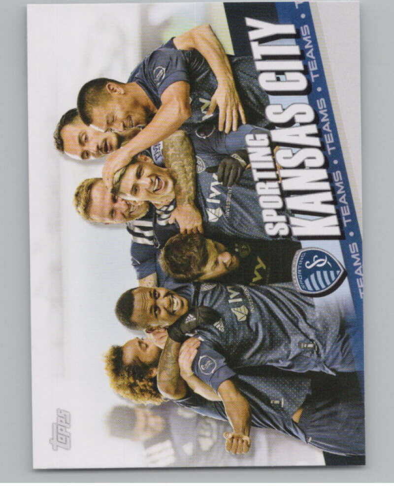 2022 Topps MLS Soccer #189 Sporting Kansas City  Sporting Kansas City  V97937 Image 1