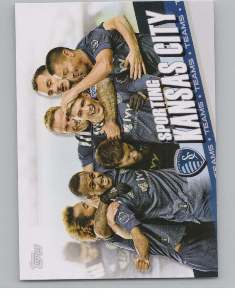 2022 Topps MLS Soccer #189 Sporting Kansas City  Sporting Kansas City  V97938 Image 1