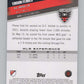 2022 Topps MLS Soccer #190 Edison Flores  D.C. United  V97939 Image 2
