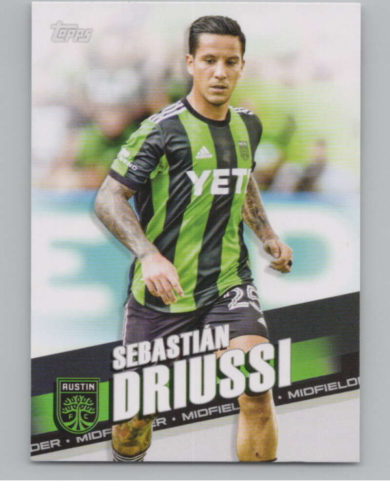 2022 Topps MLS Soccer #193 Sebastian Driussi  Austin FC  V97946 Image 1