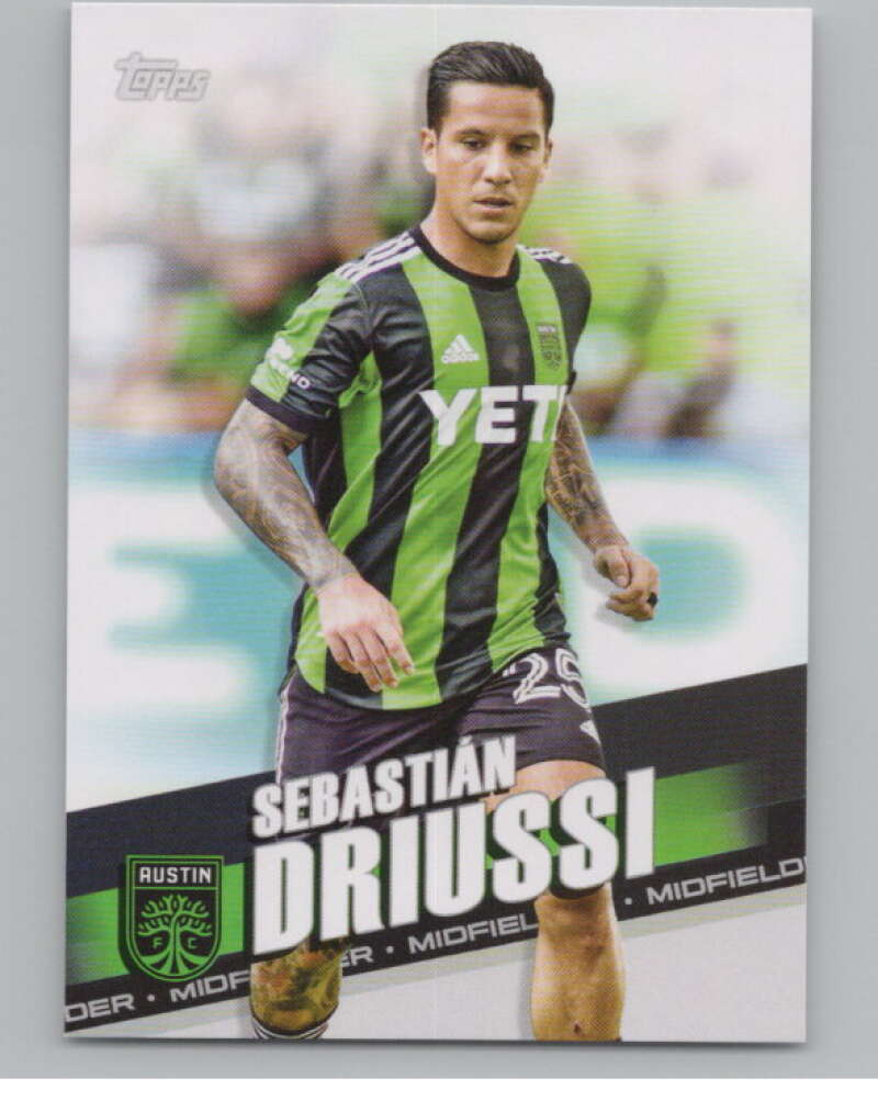 2022 Topps MLS Soccer #193 Sebastian Driussi  Austin FC  V97947 Image 1