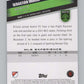 2022 Topps MLS Soccer #193 Sebastian Driussi  Austin FC  V97947 Image 2