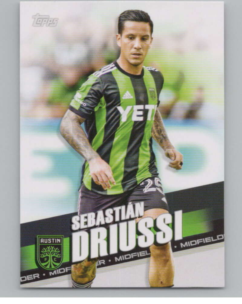 2022 Topps MLS Soccer #193 Sebastian Driussi  Austin FC  V97948 Image 1
