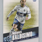 2022 Topps MLS Soccer #196 Michael Baldisimo  RC Rookie Vancouver  V97954 Image 1